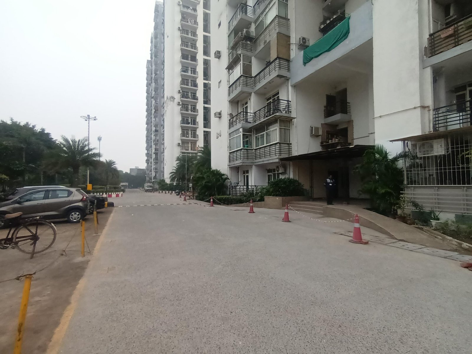 Gardenia Glory Sector 46 Noida society entrance and towers