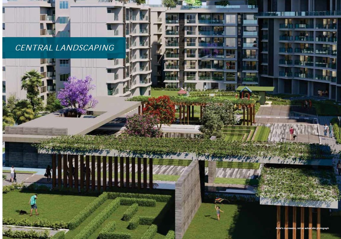 Godrej Palm Retreat 90ft High Sky Garden